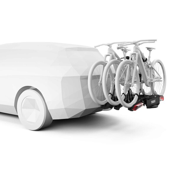 Thule Epos - Klappbarer Anhängerkupplungs-Fahrradträger für 3 Fahrräder