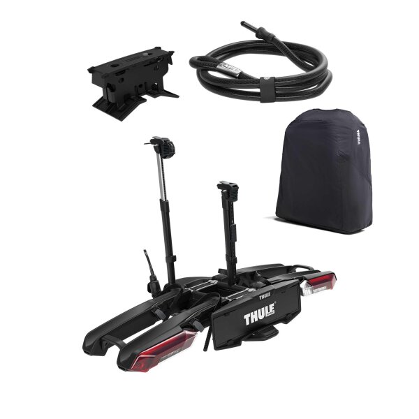 Thule Epos 2 - Klappbarer Kupplungsfahrradträger inkl. verschiedene Erweiterungen