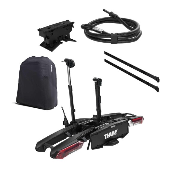 Thule Epos 2 - Klappbarer Kupplungsfahrradträger inkl. verschiedene Erweiterungen